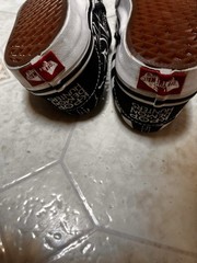 VANS Classic Slip-On KPOP Demon Hunters Check Canvas Kids US 3.5 Black/White