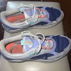 Nike Air Max Bolt GS Shoes Kids 7Y Womens Size 8 Purple CW1626-500 Sneakers