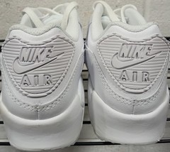 Big Kid’s Nike Air Max 90 LTR White/White-Metallic Silver (GS) (CD6864 100) –