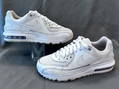 Nike Air Max Wright Low Trainers Triple White GS 7Y / Women 8~8.5