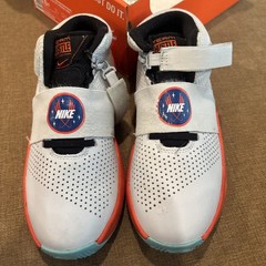 Nike Team Hustle D 8 Flyease platinum orange AA4062-003 GS 3.5Y