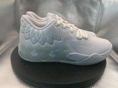 Puma MB.01 Lo JR White Silver LaMelo Ball 377368-04 Youth 7 Women’s 8.5 NIB