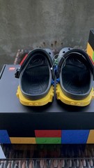Crocs x LEGO® Creativity Clogs (kids size) 11K-6C Black New Fast Shopping