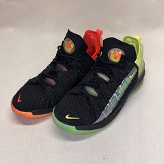 Nike LeBron XVIII 18 Black Crimson Volt Shoes Green Orange CW2760-009 Size 7Y