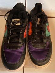 NIKE Air Force One Sneakers Shoe NBA X AIR FORCE 1 ’06 LV8 EMB PS ‚WNBA‘ Size 3Y