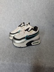Toddler Nike Air Max Classic Bw Vintage Y2k 2009 Leather Hype 2c White Teal