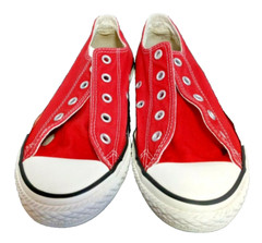 CONVERSE Chuck Taylor All Star Low Top Red Youth Child US 2