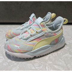 Puma Pacer Future Marble Toddler Sneakers Pastel Pink Yellow Blue 8C