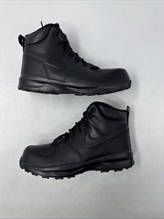 Nike Manoa Triple Black Boots HF0750-001 Youth Size 5.5Y