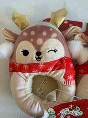 NEW Original Squishmallows Reindeer Character Plush Slippers – Size 11/12