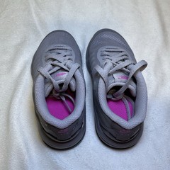 PS Nike Air Max Invigor Print Grey Purple AH5263-001 NEW in Box Kids Size 12c