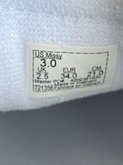 Vans Seldan Platform Canvan Sneakers Kids Size 3, 4- White