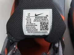 Nike Air Max 270 React Running Shoes Grey Orange ACG BQ0103-006 7Y