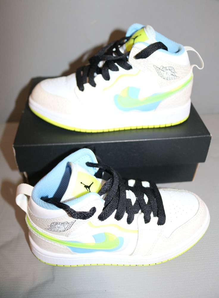 Preschool (PS) Jordan 1 Mid SE (PS) size 12C DV1320-017 Youth Sneakers