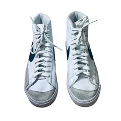 Nike Blazer Mid 77 White Black High Top Kids Sneakers 6Y