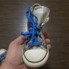 Converse Chuck Taylor All Star High Tops DC Comics Superman Kids Size 10 G4