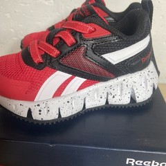 Reebok Zig Vector Size 5M Baby Boy Red/Black/White
