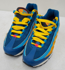 Nike Air Max 95 CJ9989-300 Flash Crimson Lagoon Shoes Boys 5Y(132380-1H JR FRNT)