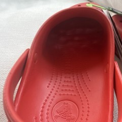 STOCK X VERIFIED:Crocs Lightning McQueen Light Up Red Kids Clog Shoes US Size 12