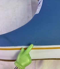 Xtratuf Kid’s Ankle Deck Boots-Light Blue/Whale Pattern-Size: 4