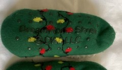 DreamWorks Shrek Christmas Holiday Boys Girls Kids Faux Fur Slippers Size 11-1