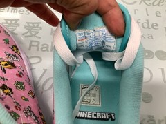 Heelys Pro 20 Prints Minecraft Shoes – Pink & Aqua Youth Size 5, Women’s Size 6