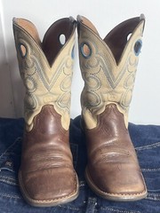 Ariat Leather Cowboy Boots Style 10005993, Size 1.5