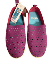 Brand New Native Two Tone Shoes Grape Purple Raspberry Red Slip On Unisex