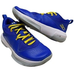 Under Armour Youth Blue SC 3Zero IV Basketball Sneakers Sz 5.5Youth/6.5 Women