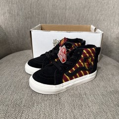 Kids Harry Potter Gryffindor X Vans Off The Wall SK8-Hi KID’S TODDLER SIZE 6.5
