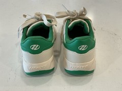 REEBOK Classic HEELYS. Green/White. Sz: Kids 1. #RBKH242870. NEW-Never Used.