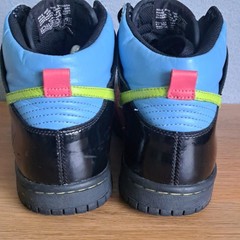 Nike Dunk High GS Kids‘ 4 Blue Retro Vintage 80s Style Sneaker Bright Y2K