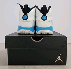 AIR JORDAN 9 RETRO (PS ) „POWDER BLUE“ 2024 SZ 1.5 Y 401811-101 DS White Blue
