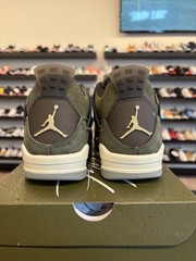 Jordan 4 SE Retro Low Craft Olive Size 5Y Brand New FB9928-200 Green Black
