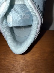 Nike Dunk Low ‘Glacier Blue’ TD Toddler Size 9C FB9107-105 White/Light Blue