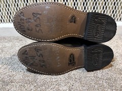Justin Original Work Boot Black Leather Children’s Size 10.5 Heritage Lacer