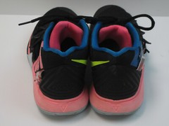 Nike Kyrie Just Do It Kid’s Size 5.5Y Black/Pink/Blue Basketball Shoes 8949