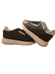 Reebok Classic Leather SP Junior Black White Running Shoes Size 4.5 Youth New