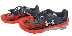 Under Armour 6Y Scramjet Orange & Black Shoes Mach 9.6 UA