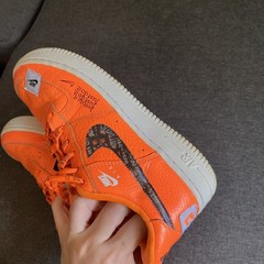 Nike Air Force 1 07 Prm Jdi Air Force Premium Orange 28C HGb60 Youth size 4.5