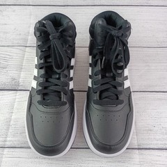 Adidas Hoops Mid 3.0 K Core Black/Cloud White/Grey Six GW0402 Size 5 Big Kids