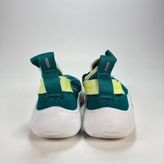 Nike Flex Plus Bright Spruce Volt Slip On Running Shoes CW7429-300 Youth Size 3Y
