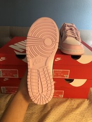 NIKE DUNK LOW PINK FOAM RED WHITE GS DS SZ 5.5Y,6Y,6.5Y,7Y CW1590 601