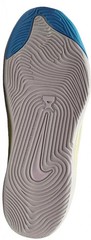 Nike Kids Size 5.5Y A’One GS Low Top Basketball Shoes Grey/Green/Blue HF7001-002