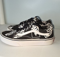 Vans Old Skool MONO CANVAS Logo Mix VN0A38G1UA9 Shoes Youth 4.5 Back To School