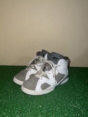 Nike Air Jordan 6 Retro PS Cool Grey White DV3605-100 Size 3Y