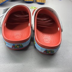 Super Mario Bros. Crocs Classic Lights Clog – Little Kid / Big Kid – Red Size J3