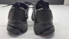 Nike Air Presto GS Triple Black Running Shoes 833875 003 Kids Youth 4