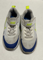 Nike WearAllDay PS White Yellow Blue – Kids Size 13C