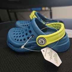 Joybees Kids Clog Shoes midnight teal/citrus US 4/5